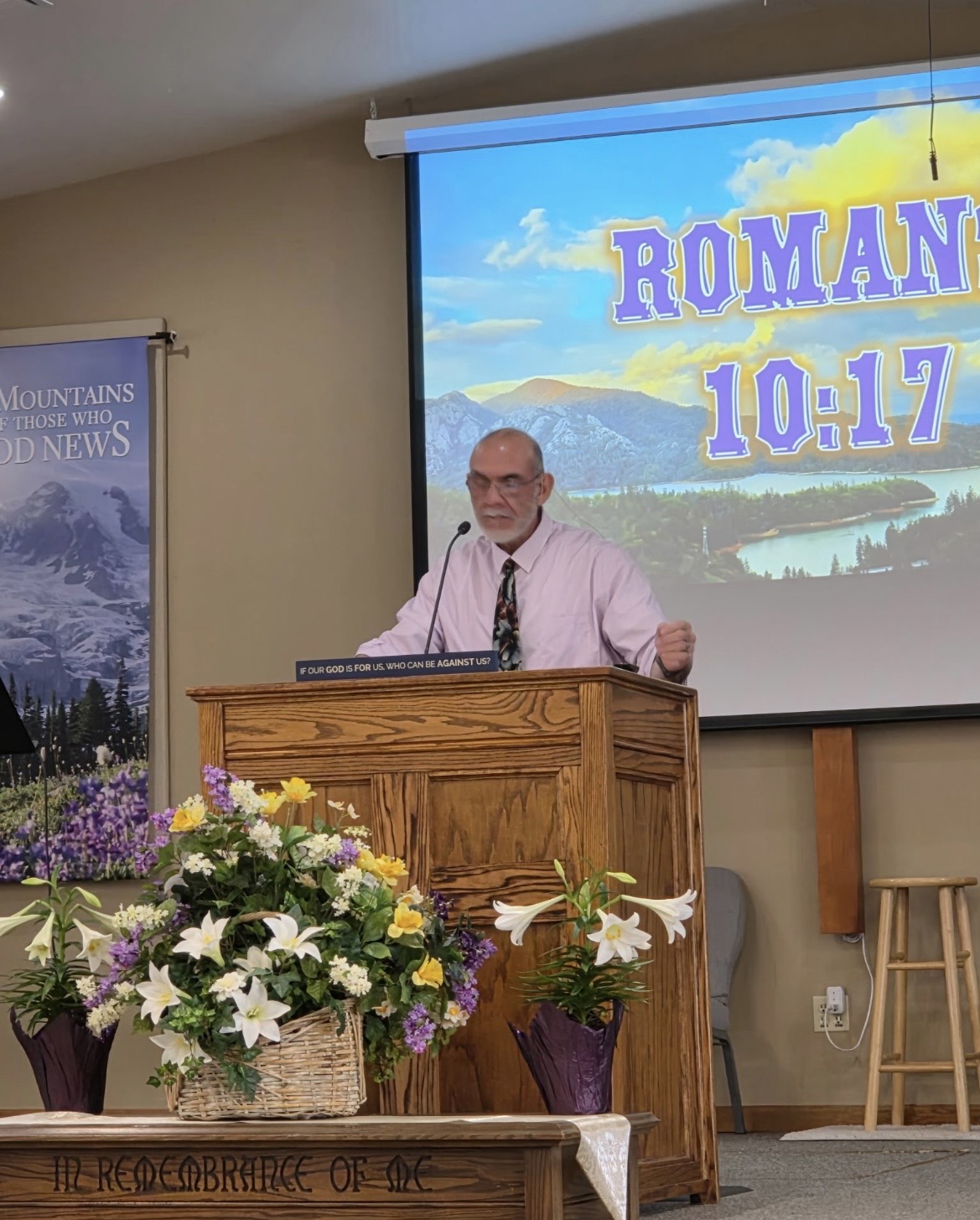 Pastoral preaching at Bonanza Community Church